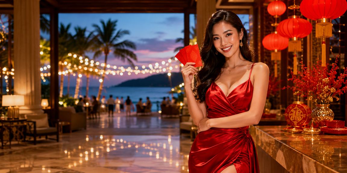 Lễ hội đèn lồng Phú Quốc với phong bì đỏ may mắn và không khí cá cược vui vẻ